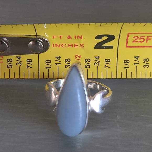 Owyhee Opal Sterling Silver Ring - Picture 5 of 8